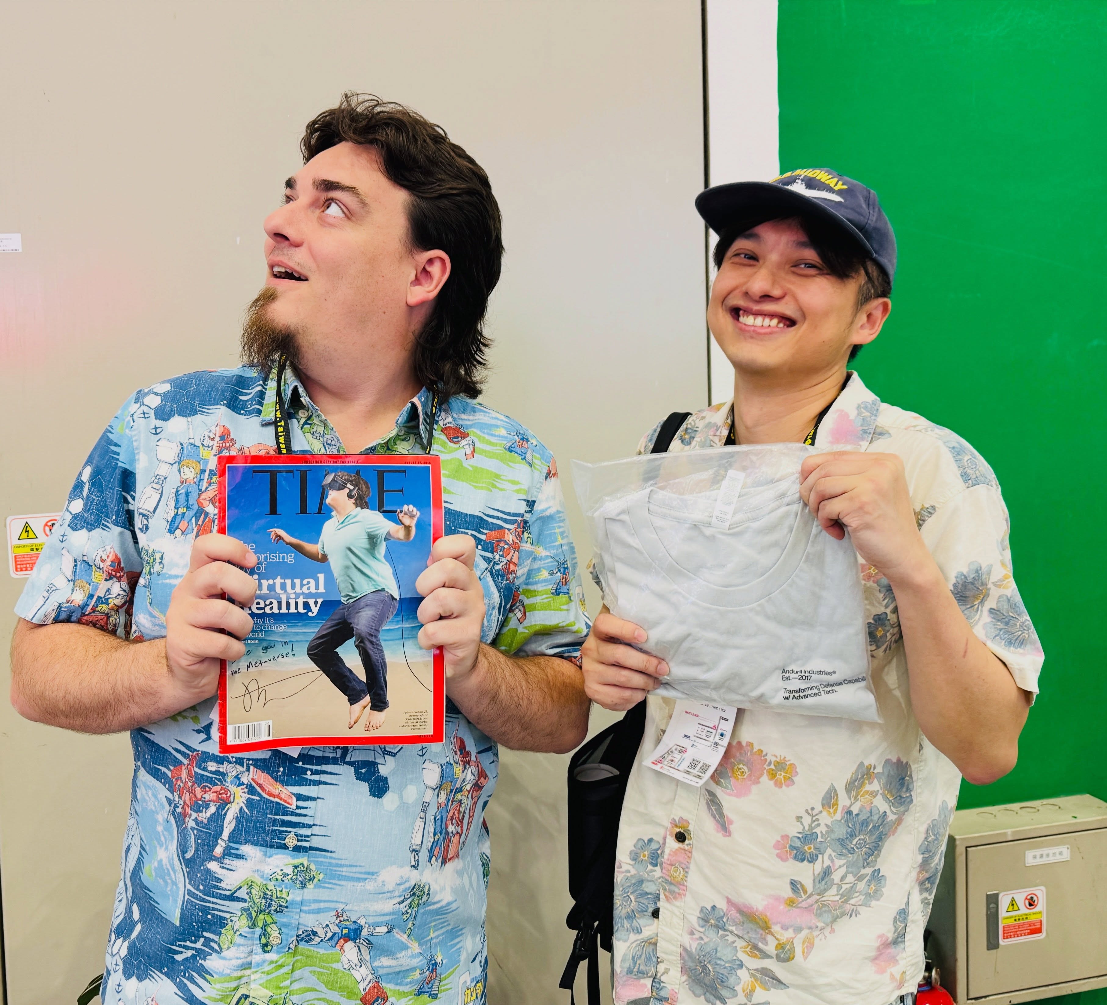 蕭上農與 Palmer Luckey